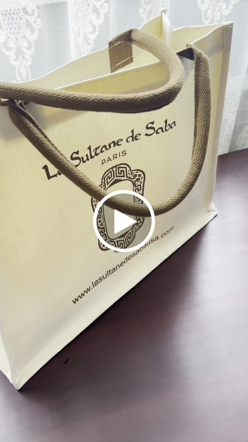 Customer video review of Luxury Summer Tote Bag - La Sultane de Saba