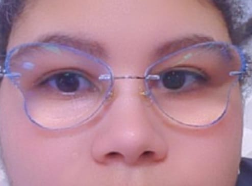 Customer photo review of Melissa Eyeglasses