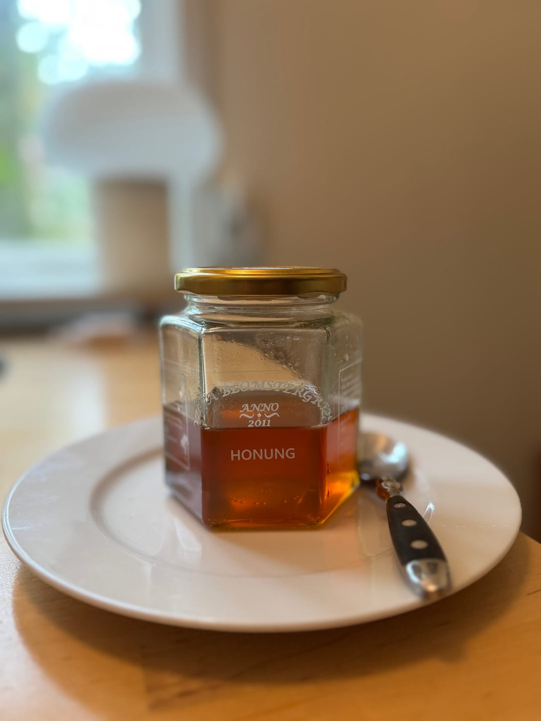 Customer photo review of 2 kg flytande honung + 250g honung med nougat för 579kr ink. fri frakt!