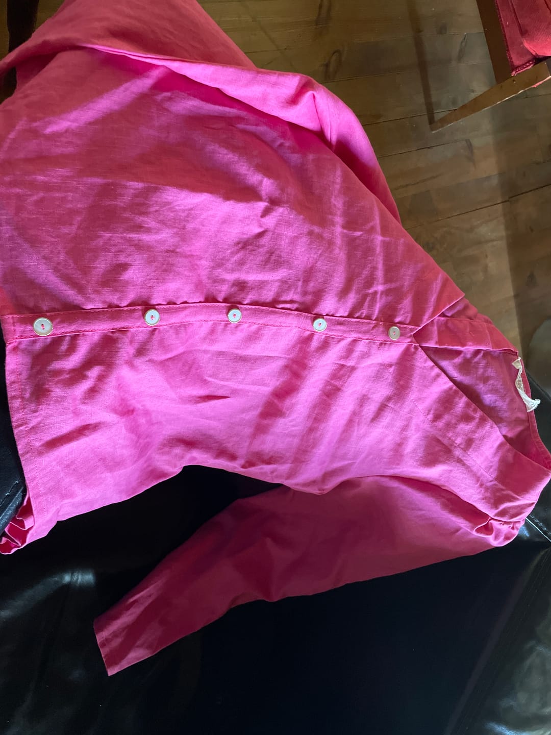 Customer photo review of Blouse Flora - lin fushia