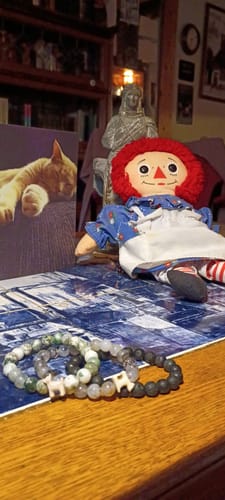 Customer photo review of STRĀ Dog Beaded Bracelet