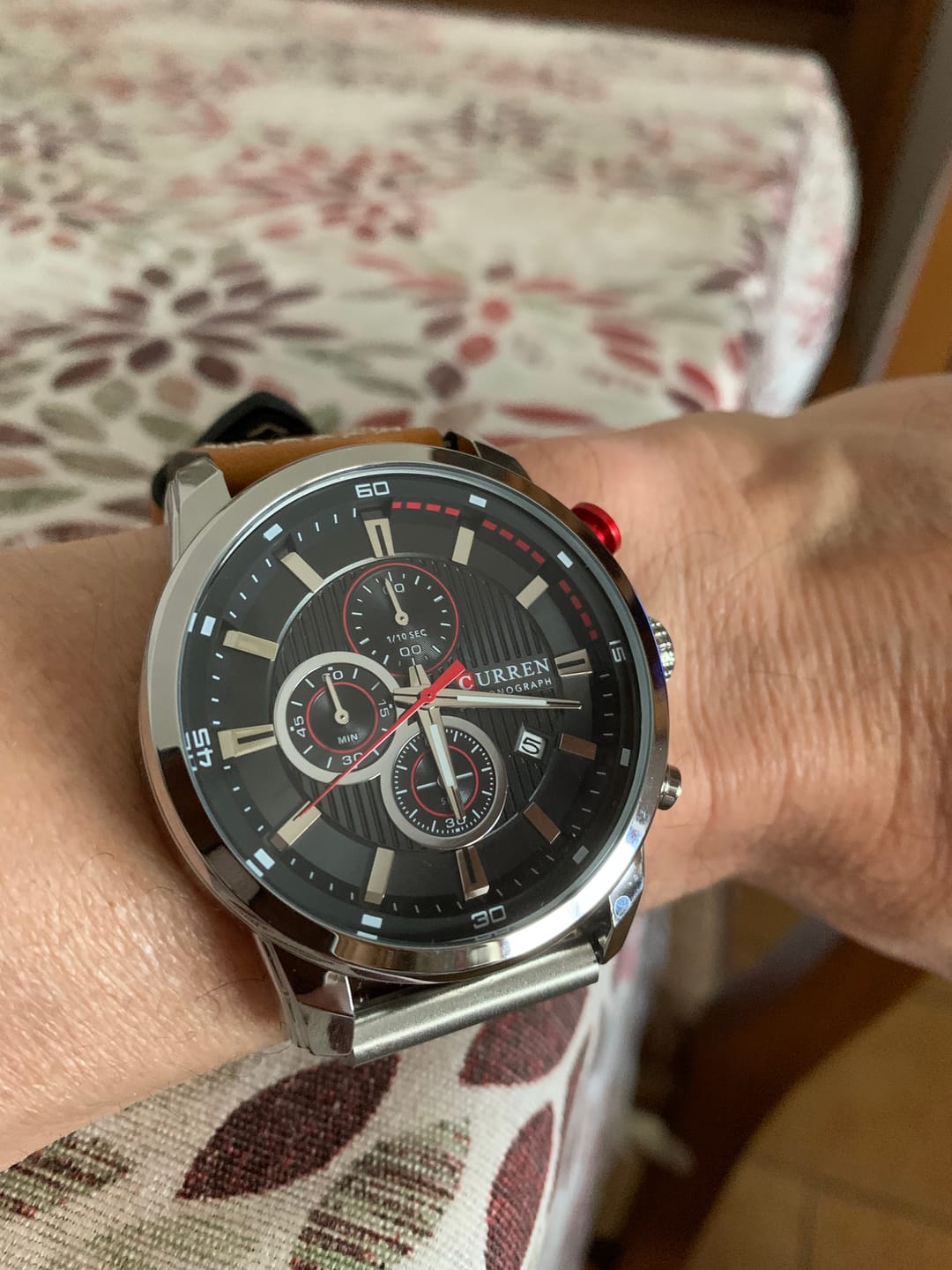 Customer photo review of Curren Berna® orologio uomo acciaio