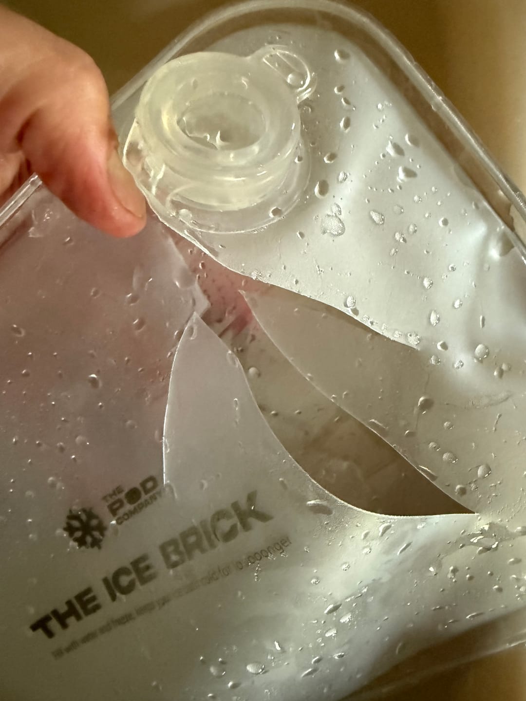 Customer photo review of The Ice Brick