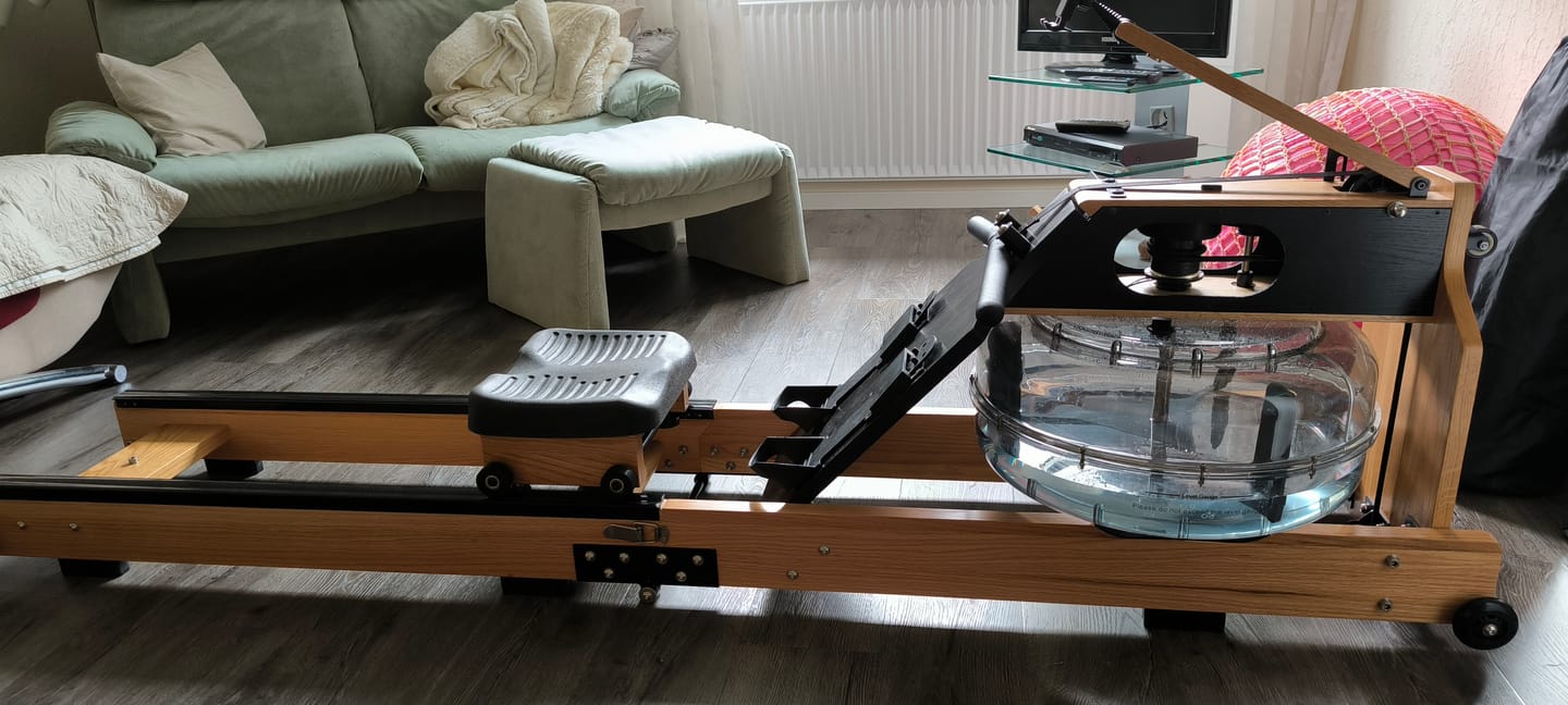 Customer photo review of ANHOR Power-Rower X-720E - Premium Wasser-Rudergerät