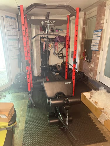 Customer photo review of F4 Power Rack with Lat Pull Down System