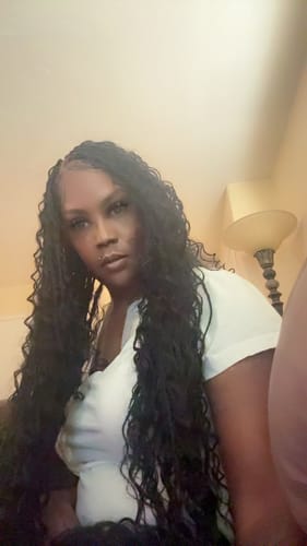 Customer photo review of KNOTLESS BOHEMIAN FULL LACE