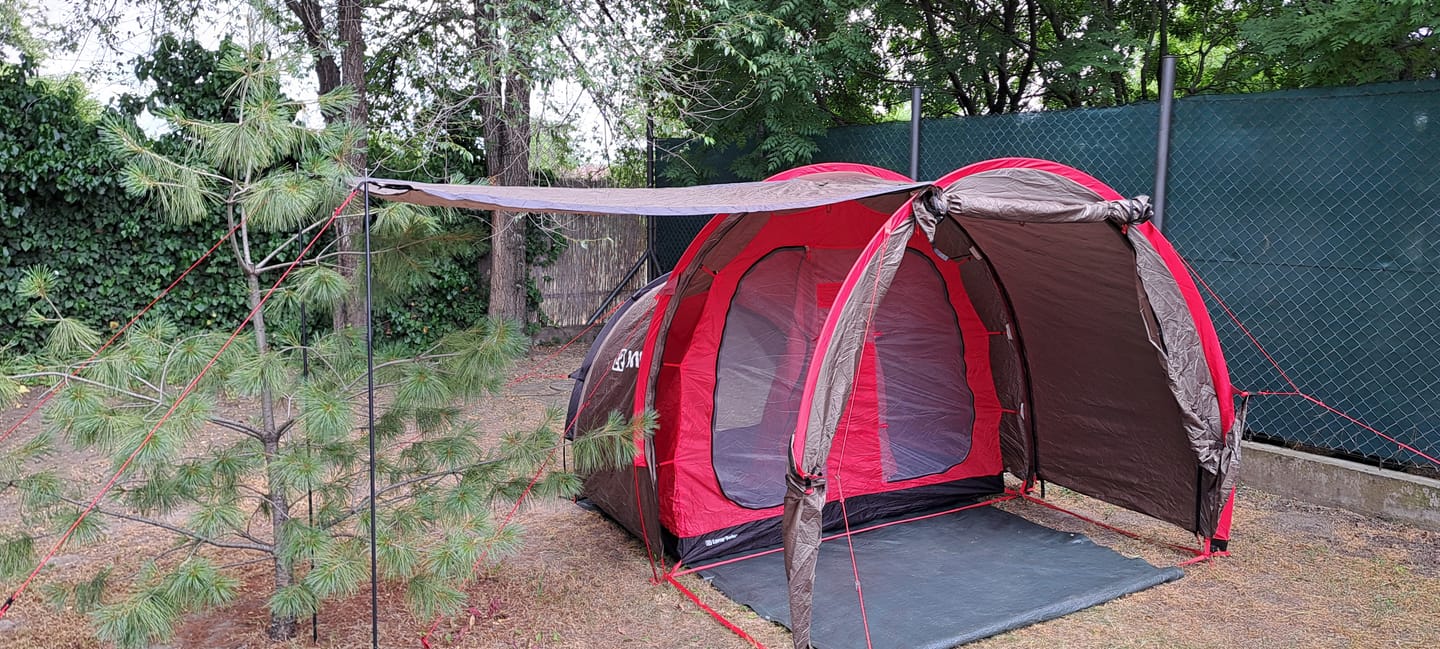 Customer photo review of MotoTent Awning Kit