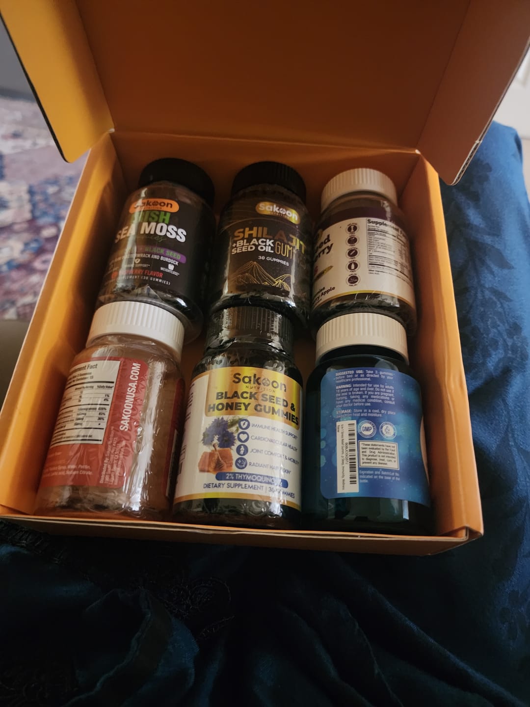Customer photo review of Sakoon Gummies Bundle Gift Set