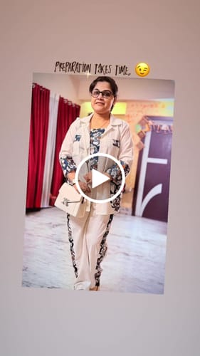 Customer video review of Vintage Vibes Handloom Cotton Pants, Top and Jacket Set
