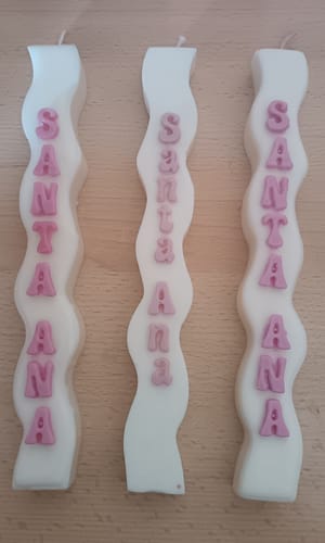 Customer photo review of Cera de Soja para velas en Molde, Pilar y Wax-melts (APF)