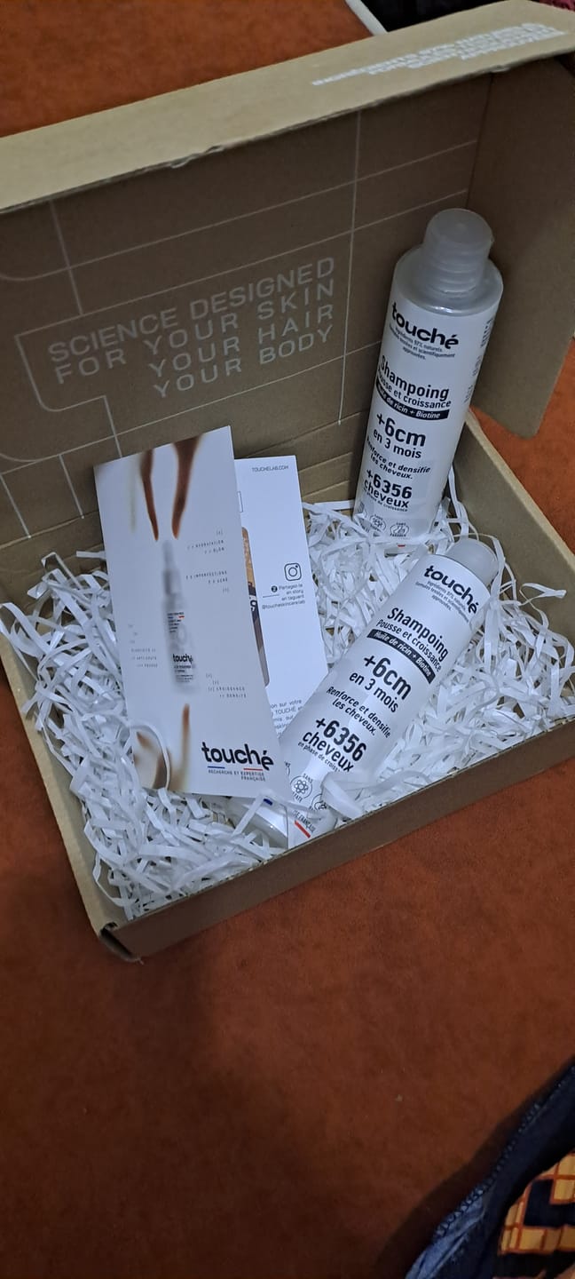 Customer photo review of Shampooing Pousse et croissance