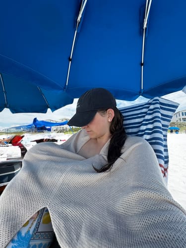 Customer photo review of Nestling Baby™ Nursing Cover