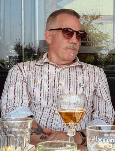 Customer photo review of Navajo Striped Corduroy Shirt