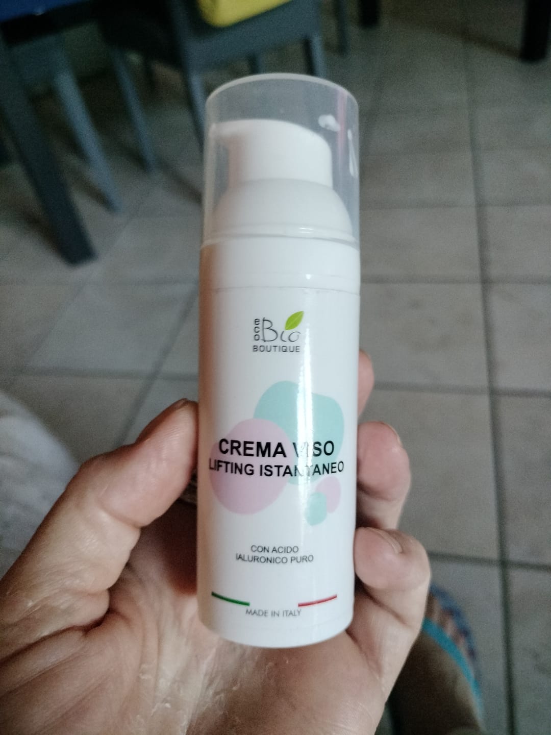 Customer photo review of Crema Viso Lifting Istantaneo