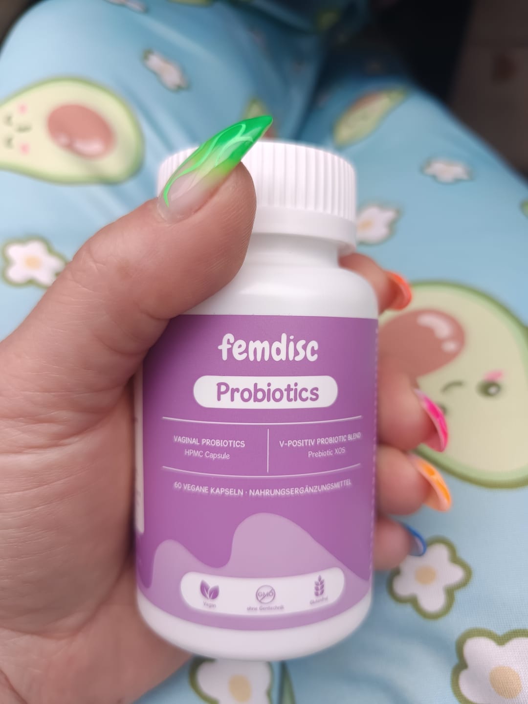 Customer photo review of femdisc vaginal Probiotics