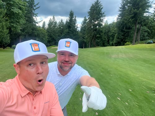 Customer photo review of Breakfast Of Golfers Hat