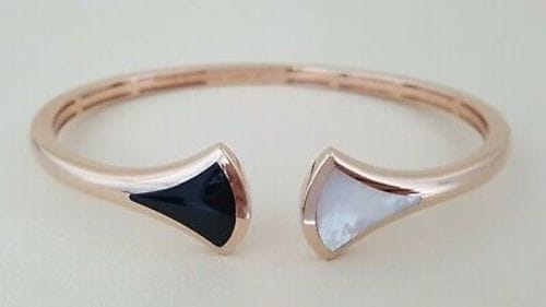 Customer photo review of DREAM BRACELET OPEN PINK GOLD MOP