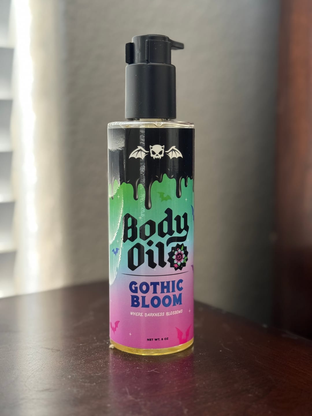 Customer photo review of Gothic Bloom Body Oil