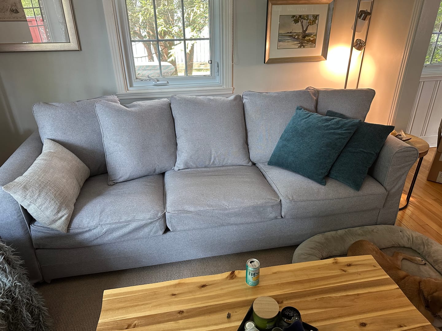 Customer photo review of HÄRLANDA 3-Seat IKEA Sofa Cover
