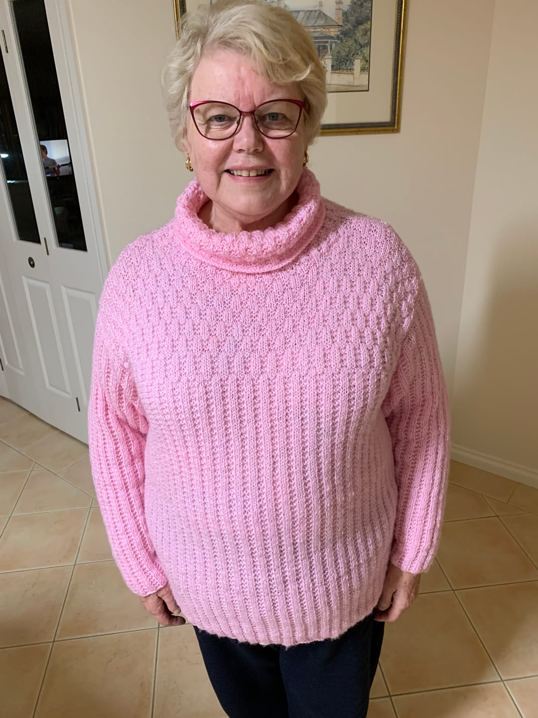 Customer photo review of Merino Magic 8 ply - Heirloom