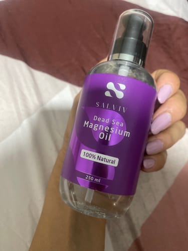 Customer photo review of Salviv Dead Sea Magnesium Oil