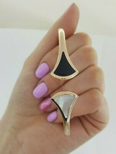 Customer photo review of DREAM BRACELET OPEN PINK GOLD MOP