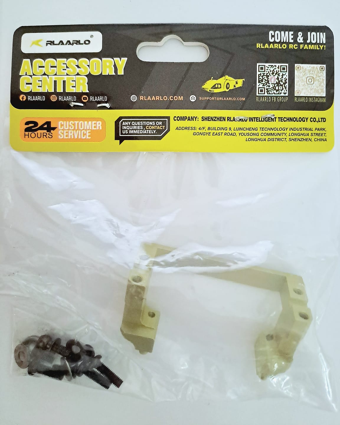 Customer photo review of Aluminum Servo Conversion Block For RZ001 and XTS-F10