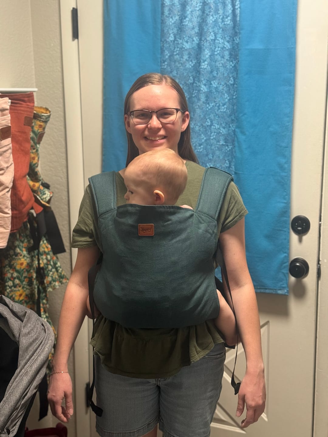 Customer photo review of Happy Toddler Carrier
