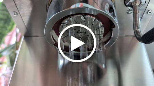 Customer video review of High Diffusion Espresso Shower Screen