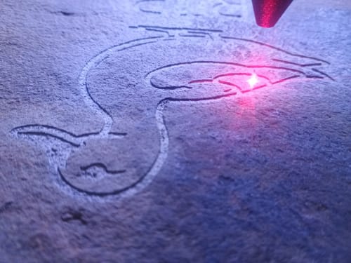Customer photo review of Monport 90W CO2 Laser Engraver & Cutter (28" x 20") with Autofocus