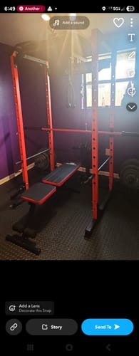 Customer photo review of F4 Power Rack with Lat Pull Down System