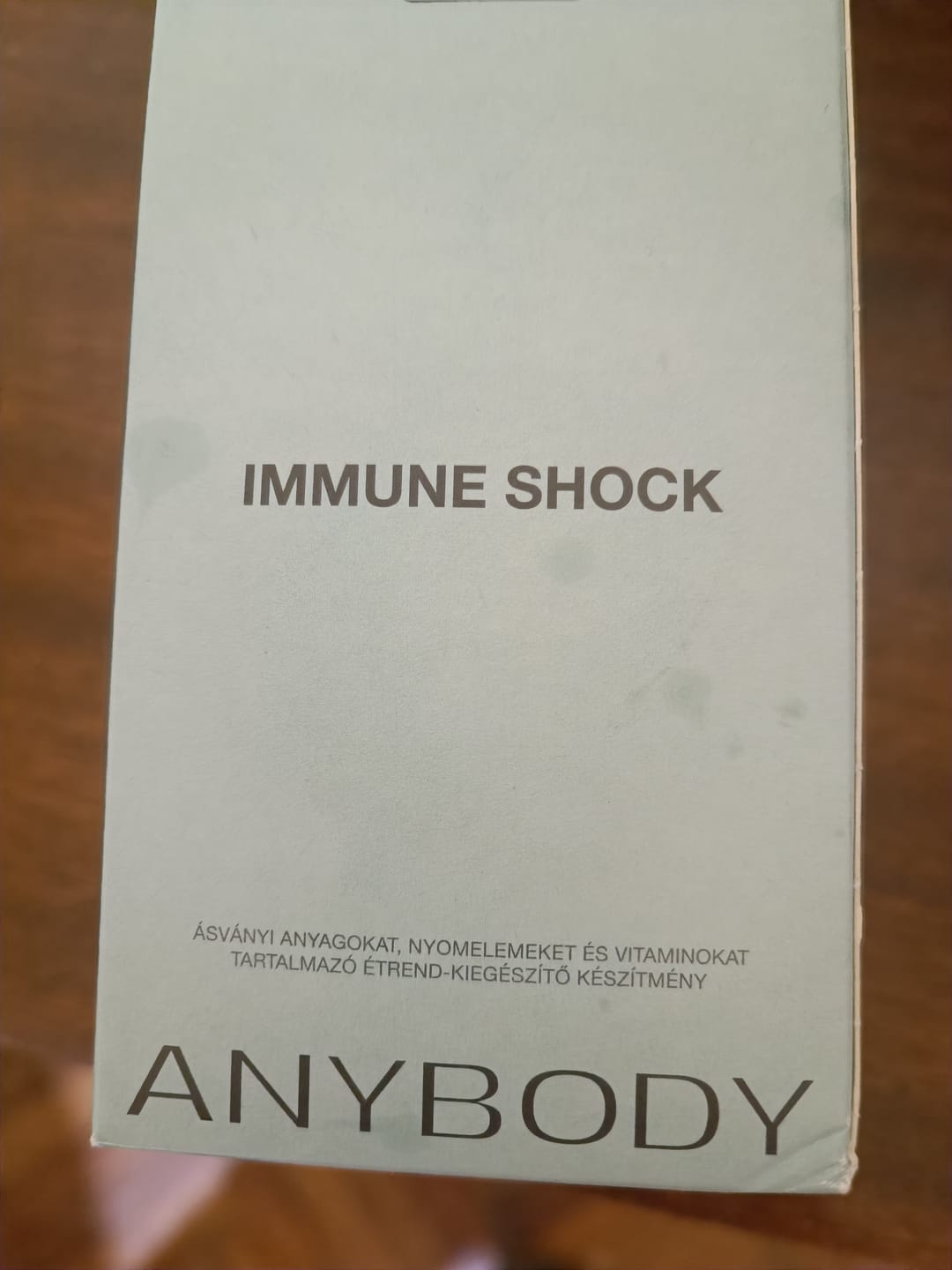 Customer photo review of Anybody IMMUNE SHOCK Nőknek 60x