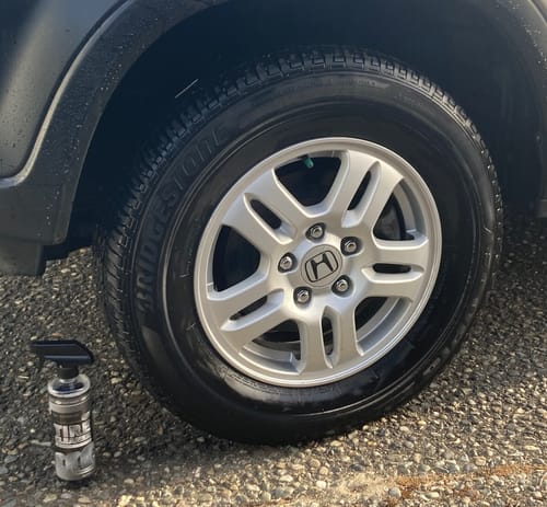 Customer photo review of TIRE CLEANER