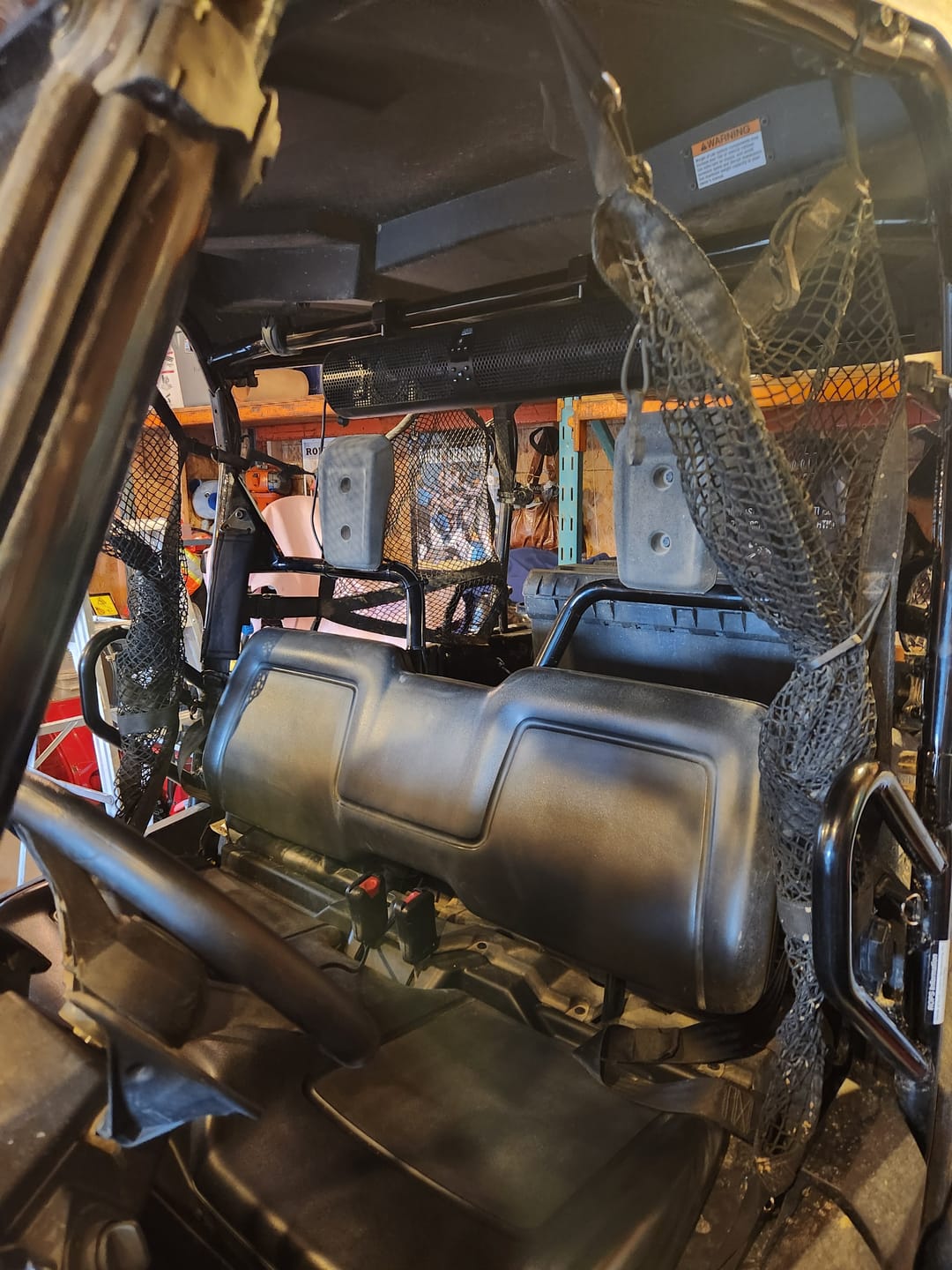 Customer photo review of 6 Speaker UTV Bluetooth Sound Bar for 1.56"-2.25" Roll Bar