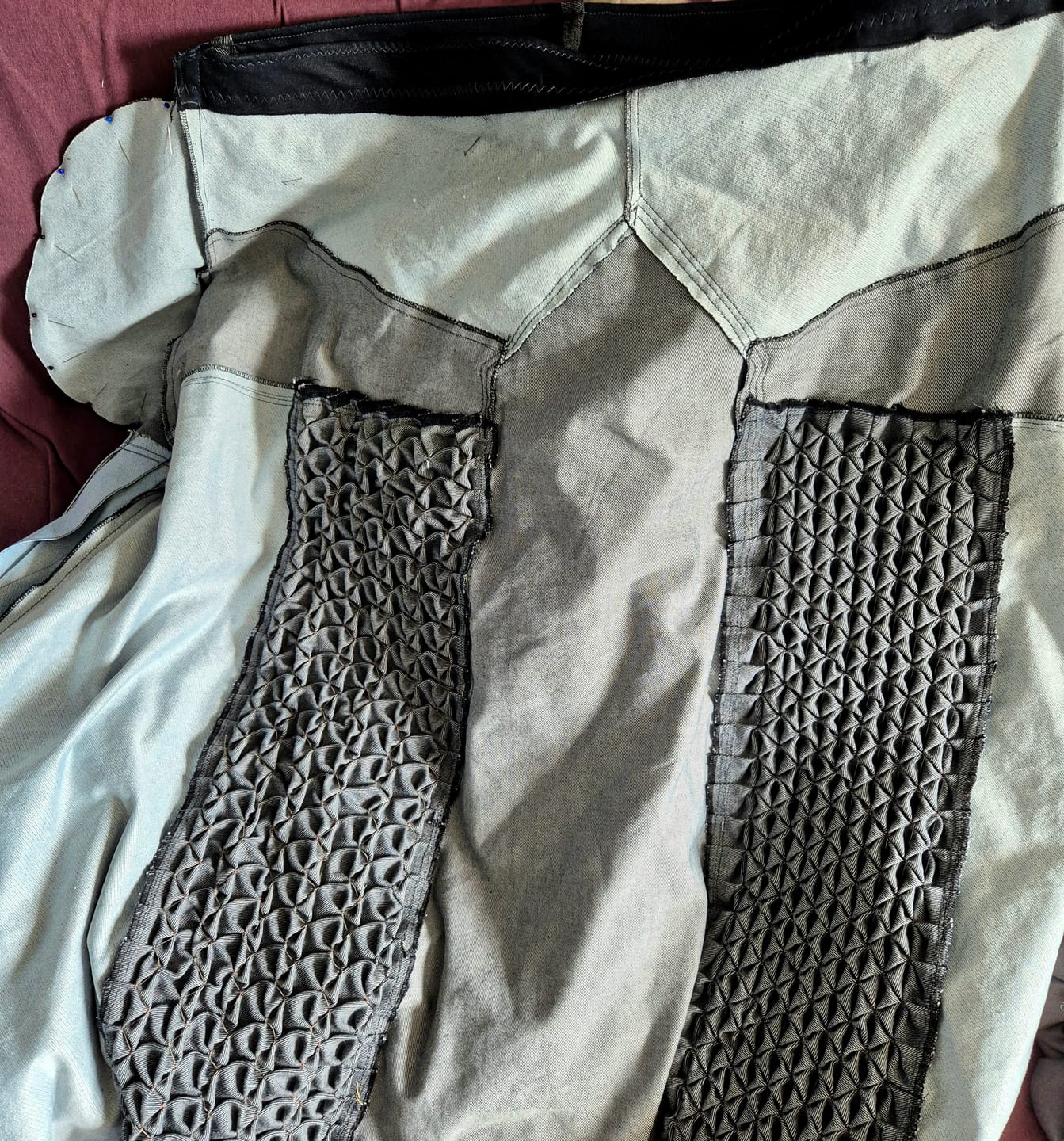 Customer photo review of Denim Delight Fabric Bundle (3 x 2 Metres)
