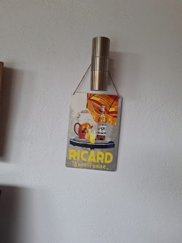 Customer photo review of Metallisches Malen-nach-Zahlen-Poster | Ricard Aperitif