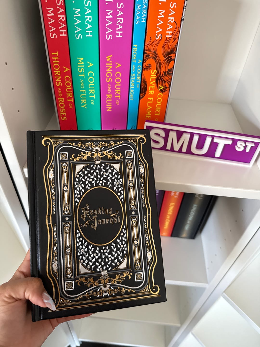 Customer photo review of Reading Journal - Black