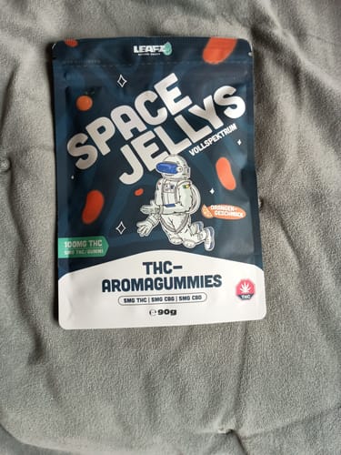 Customer photo review of THC Spacejellies Vollspektrum | 100mg THC | 20 Stk.