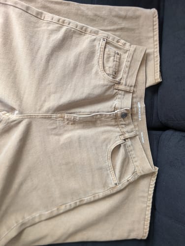 Tatiana V. review of Calça Jeans Reta Araçá Marrom Claro image 1 out of 1