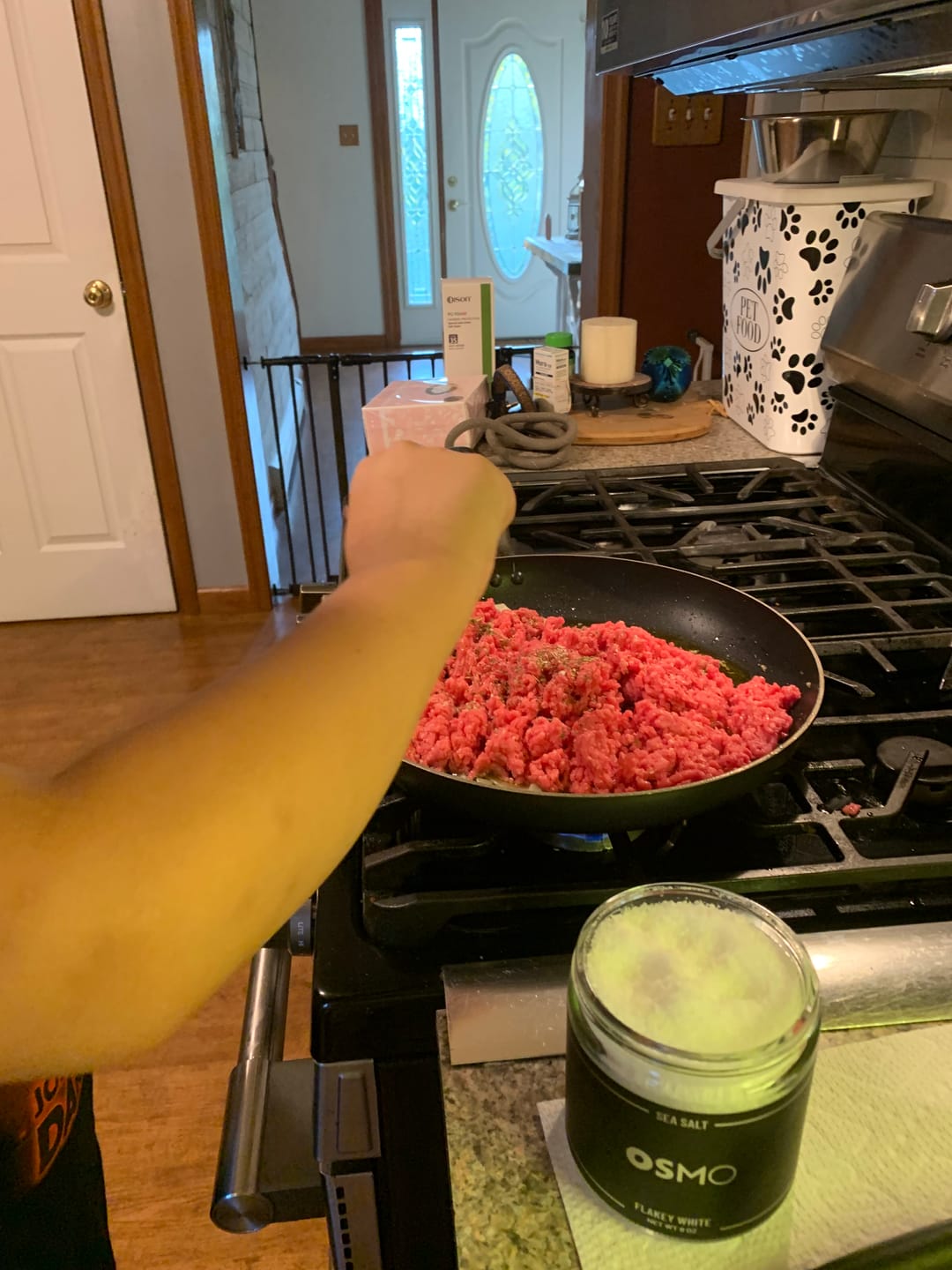 Customer photo review of Flakey White Sea Salt | Chef Collection