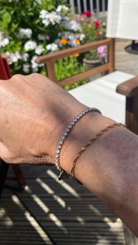 Customer photo review of Tennis Bracelet