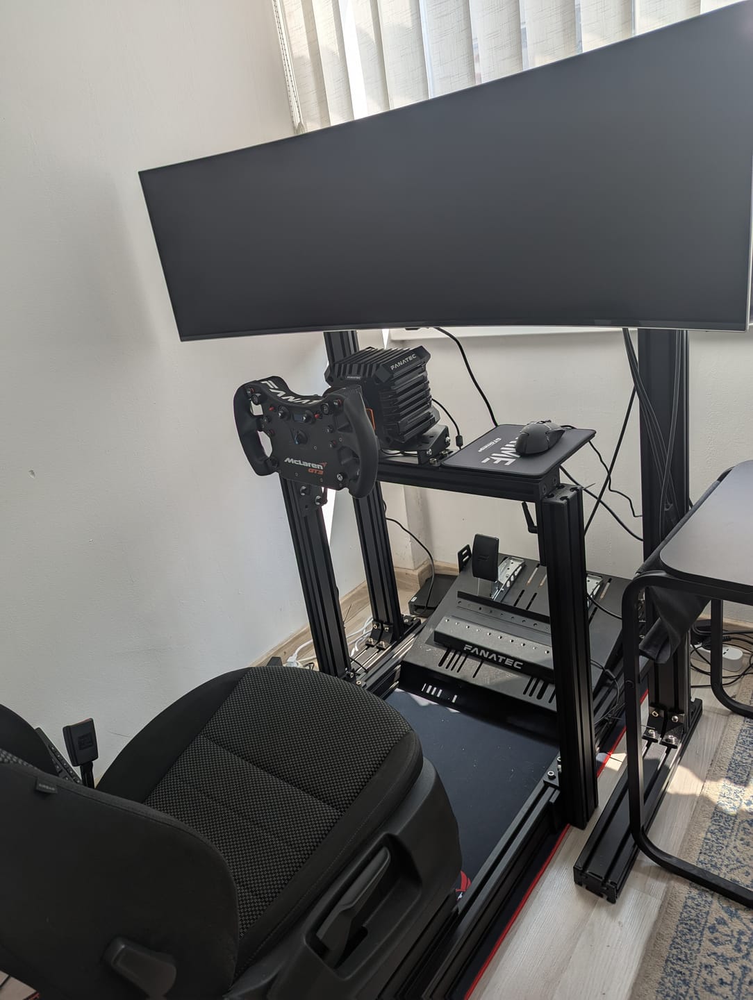 Customer photo review of Simulator Floor Mat