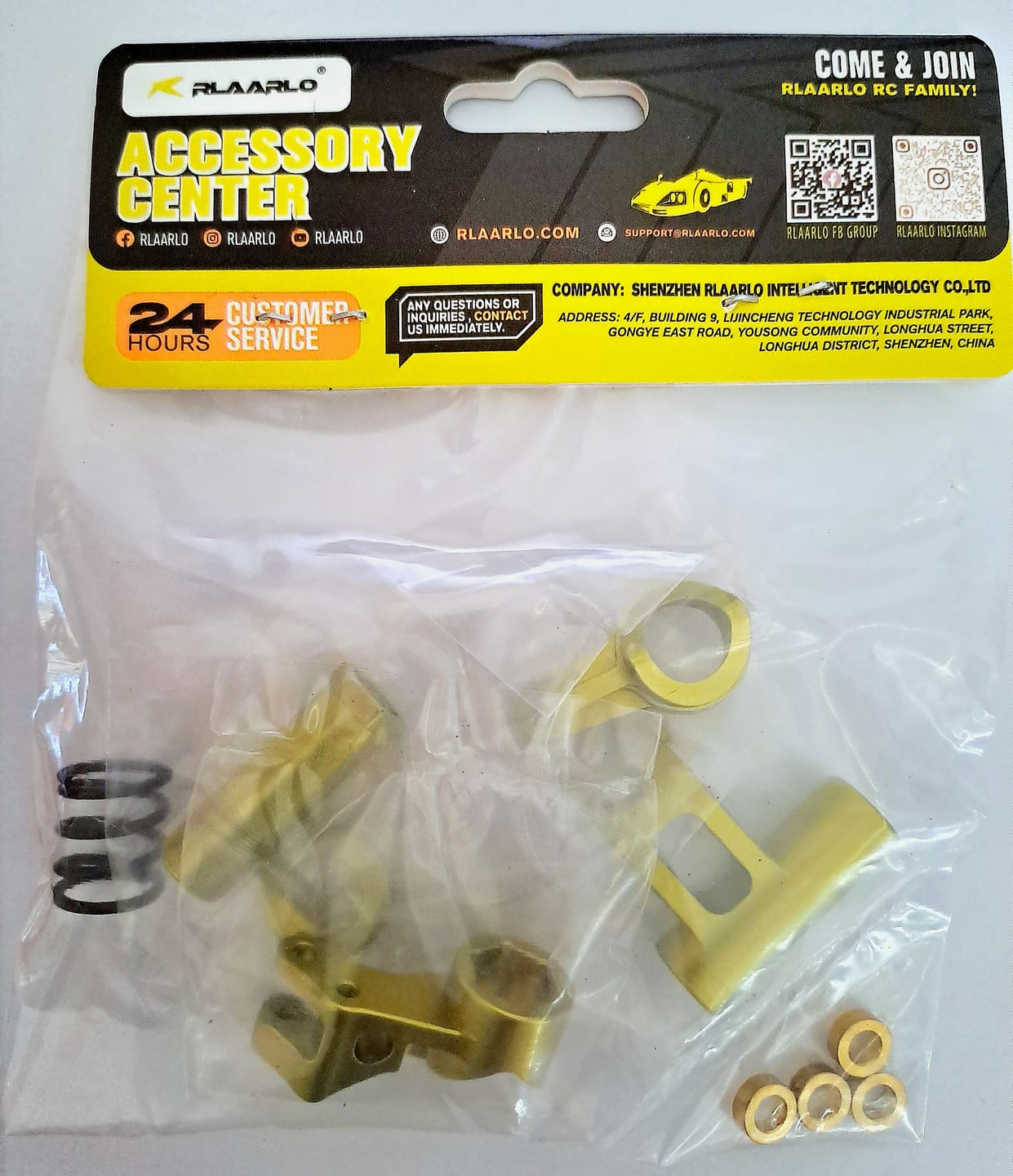 Customer photo review of Aluminum Servo Saver For RZ001 and XTS-F10