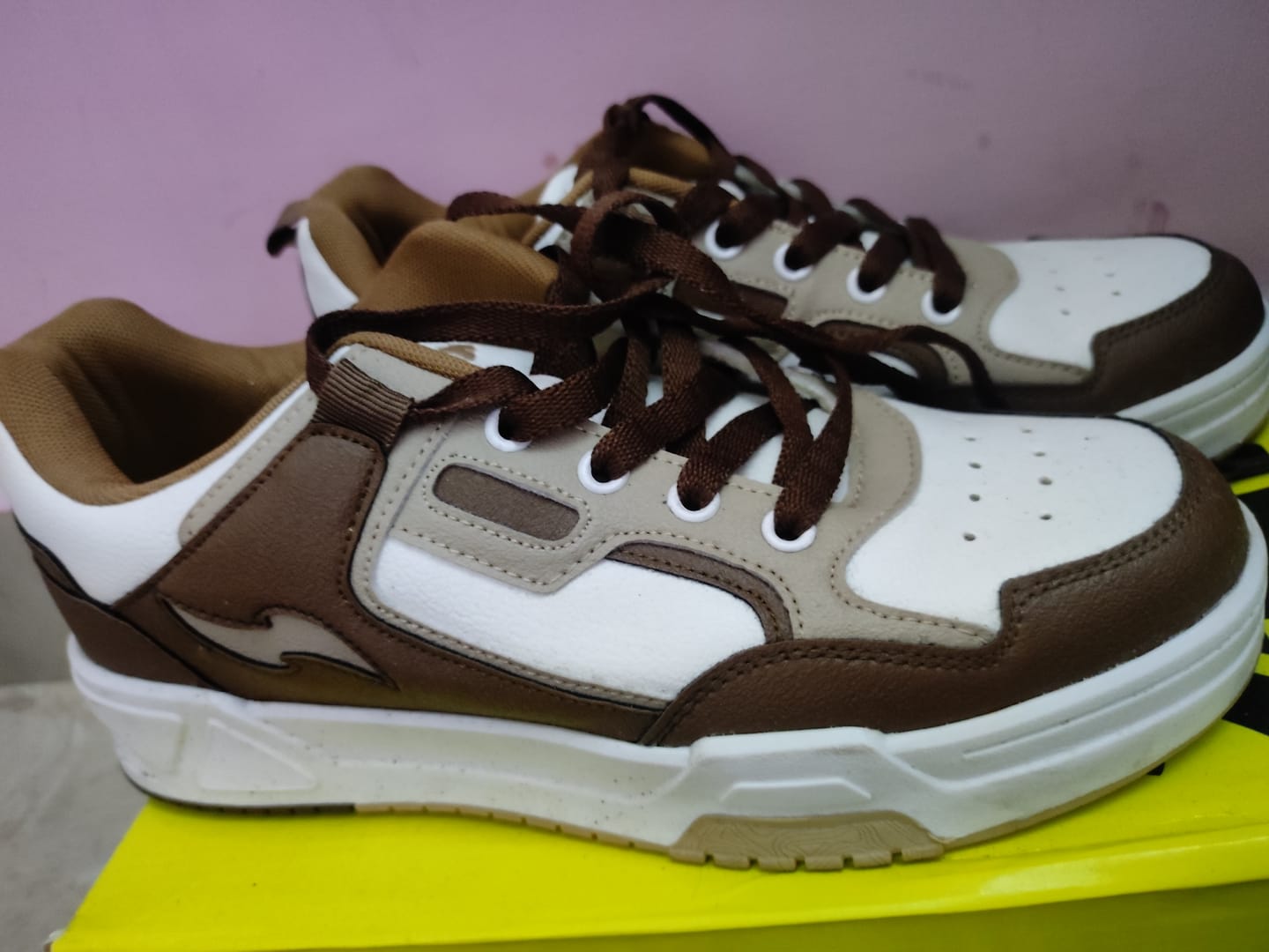 Customer photo review of COOPER Beige Brown