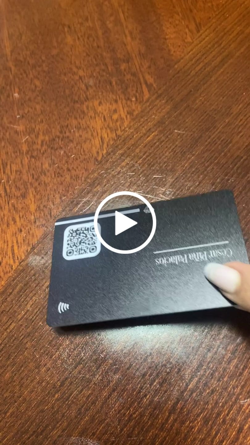 Customer video review of Tarjeta Personalizada