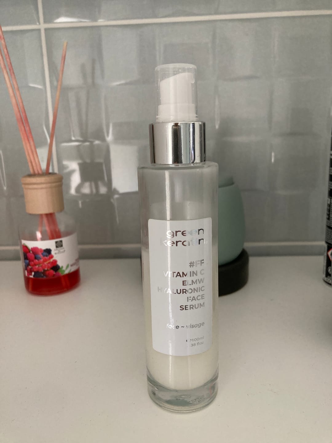 Customer photo review of VITAMINE C ELMW - Sérum à l'acide hyaluronique pour le visage, Sans Parfum