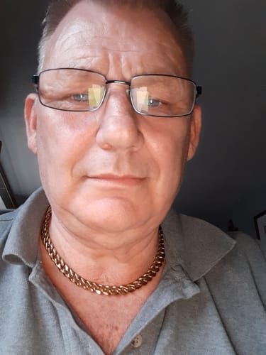 Customer photo review of 18k Gold Cuban Link Chain