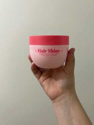 Customer photo review of Hair Mask - Extra Shine & Hydratation