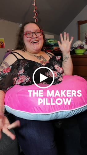 undefined review of Velvet Hot Pink/Blue Maker's Cover image 1 out of 1