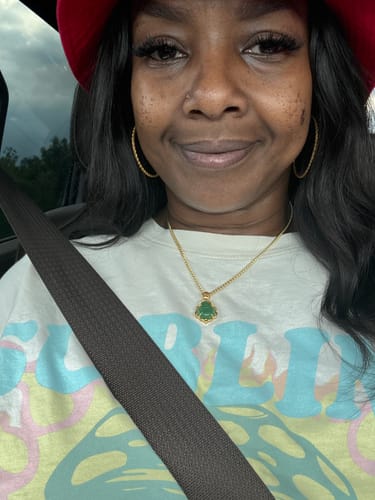 Customer photo review of Buddha Necklace